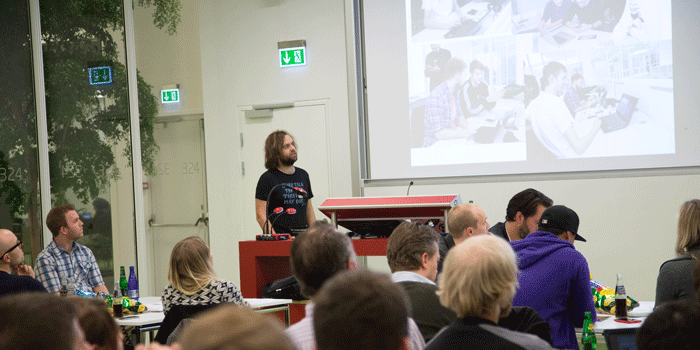 AppGarages celebrates its first anniversary with a Demo Day and a pitch competition, photo Marius Klausen